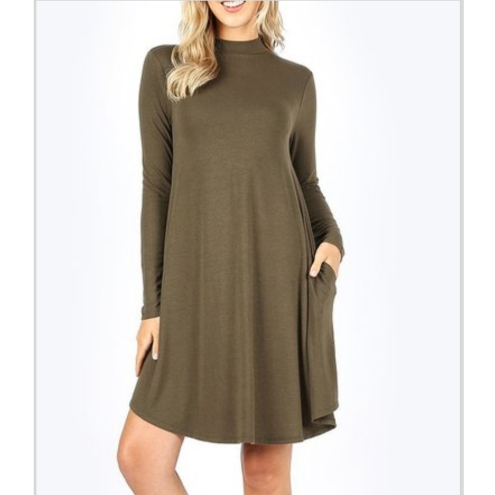 Love California Olive Dress